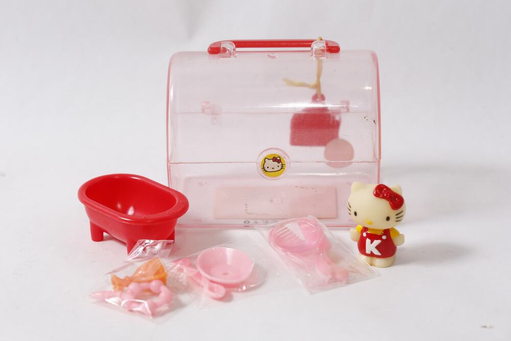 1976 Sanrio Japan Hello Kitty Small Vintage Playset Incomplete ~ 260917-WH 400